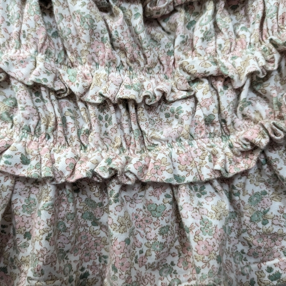 Polo Ralph Lauren Floral Print Ruffle Top Puff Sleeves, Girls 12 - Picture 6 of 10